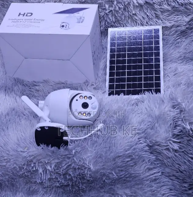 Solar Camera Energy Alert PTZ 4MP 4G Hd Intelligent