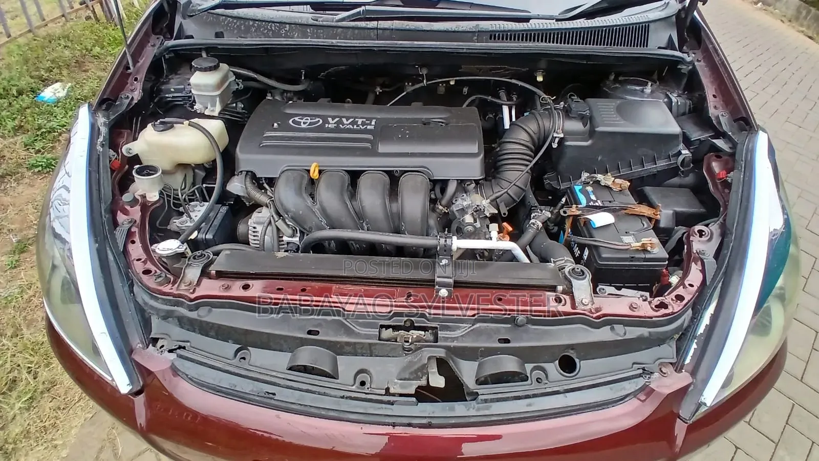 Toyota Wish 2005 Maroon