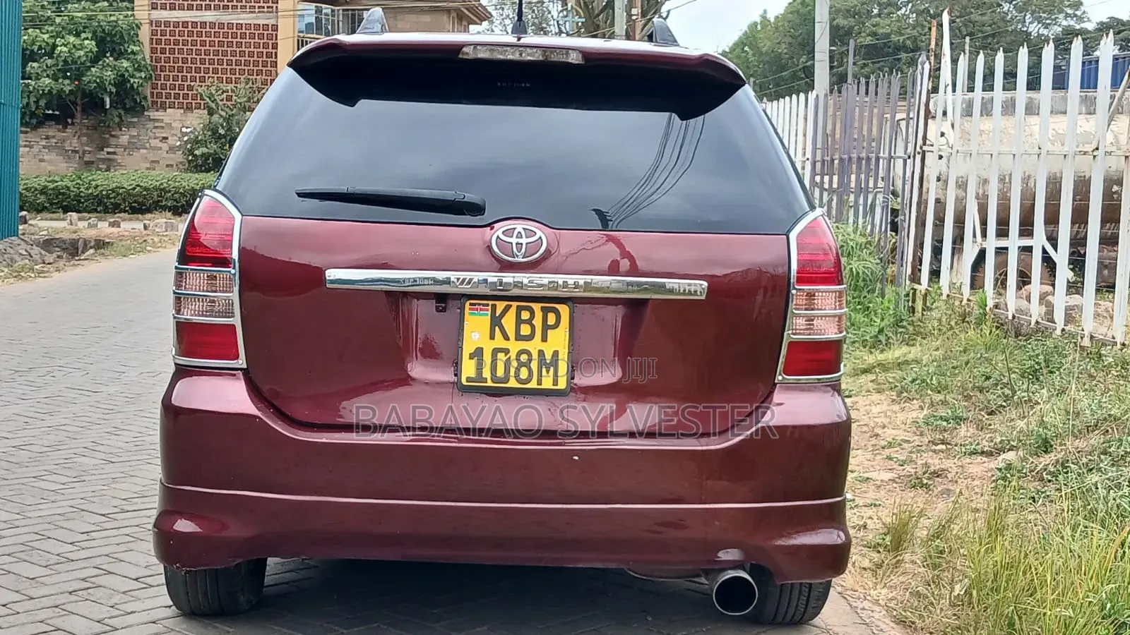 Toyota Wish 2005 Maroon
