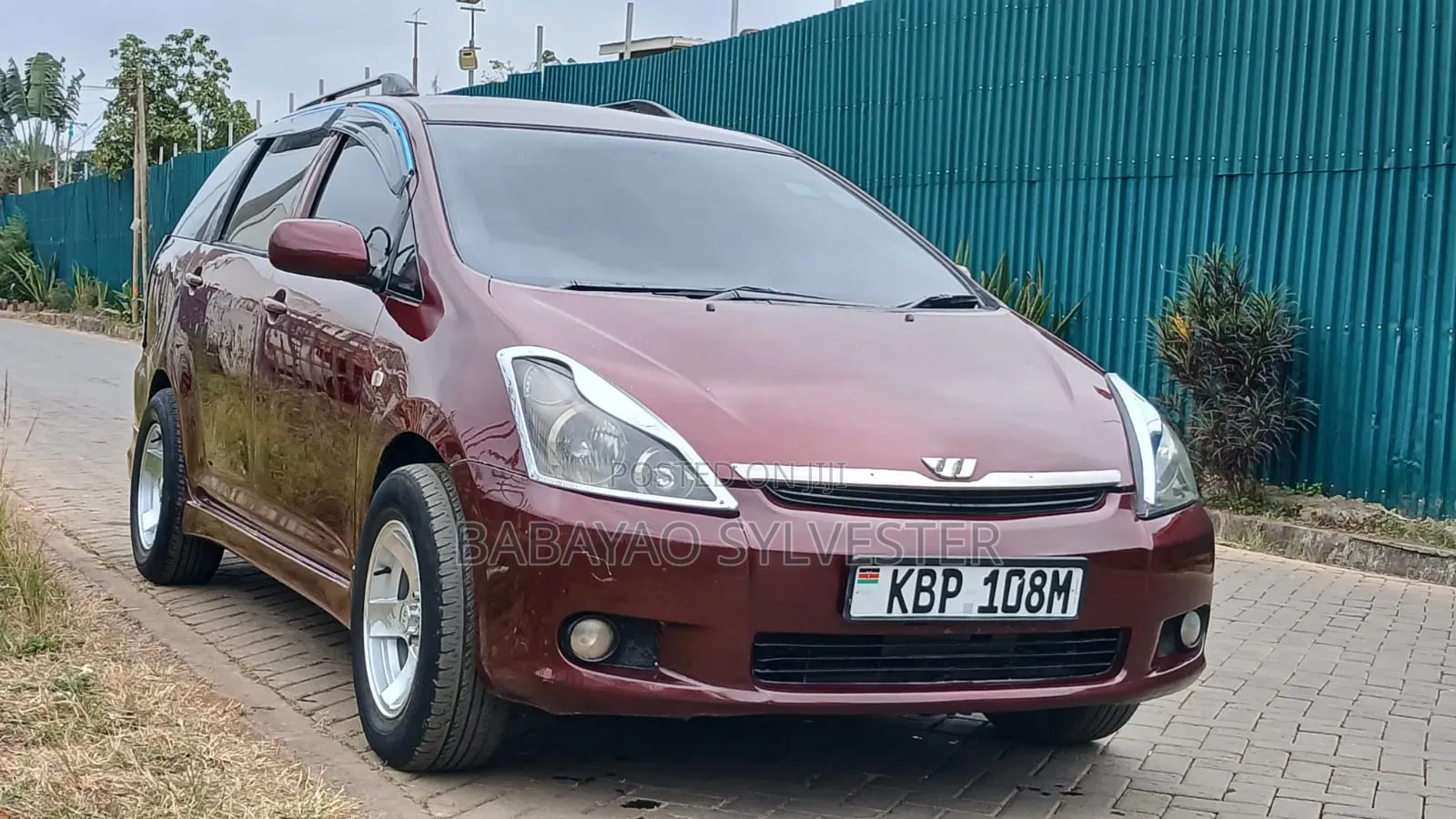 Toyota Wish 2005 Maroon