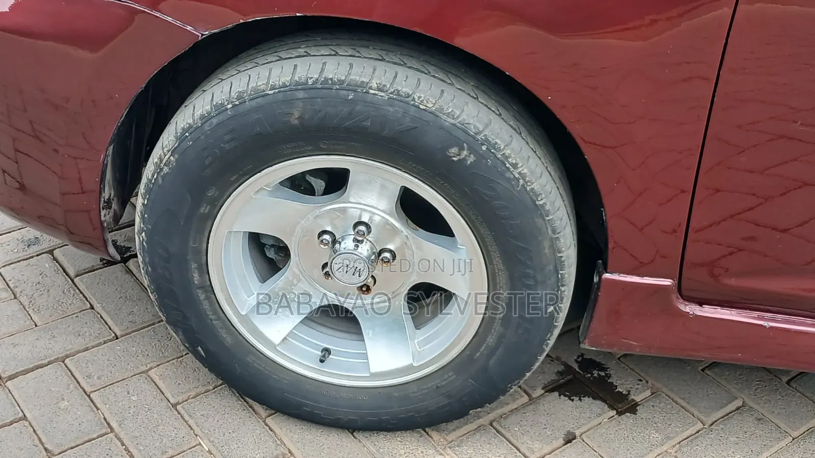 Toyota Wish 2005 Maroon