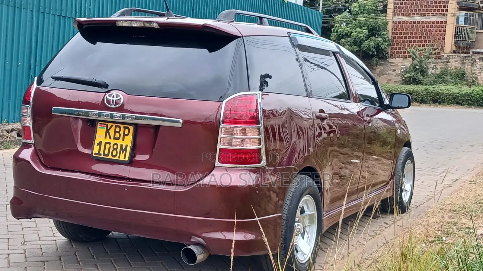 Toyota Wish 2005 Maroon