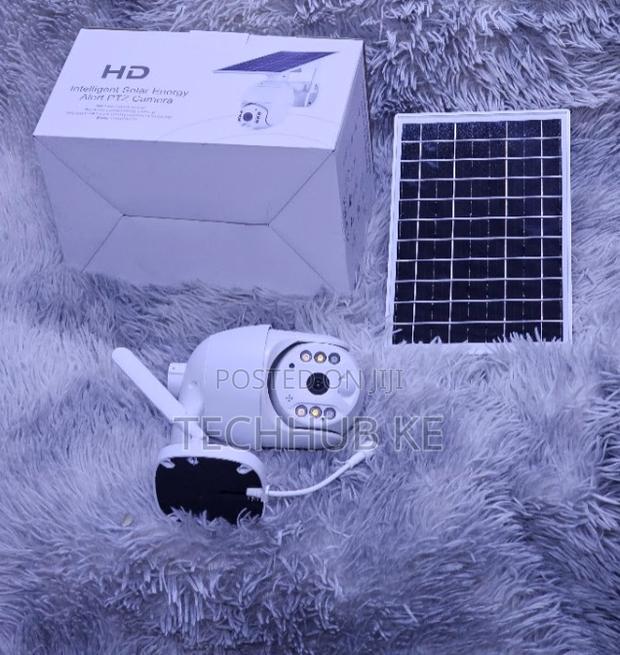 Wireless 4G SIM Card Solar Security CCTV Camera Single Lens