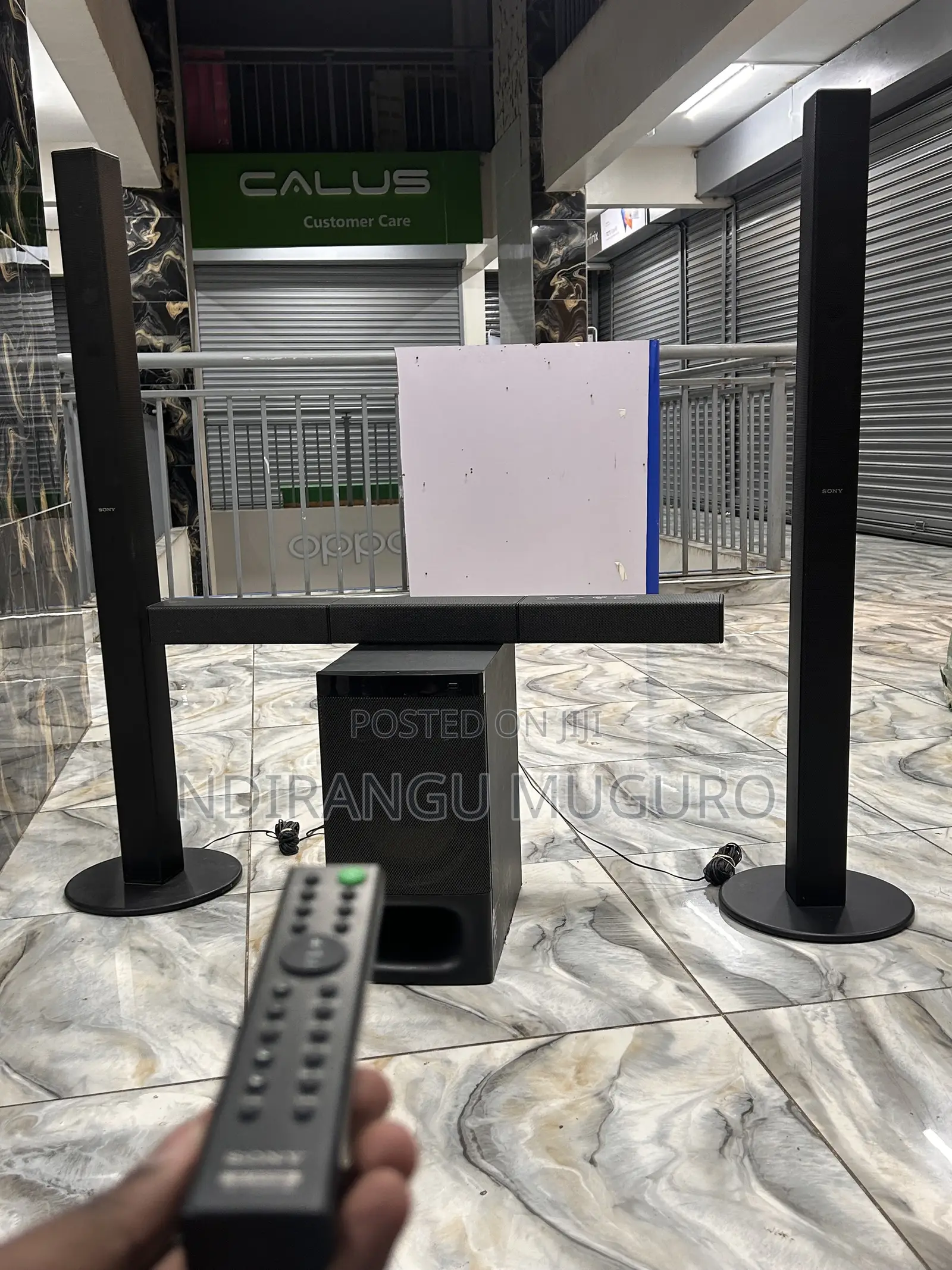 Sony S700RF Soundbar With Tallboy Speakers