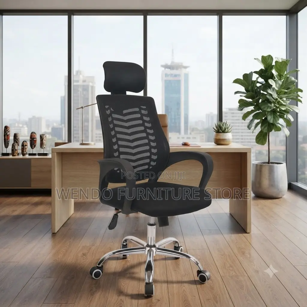 Office Chairs; High Backrest Ergonomic Headrest Office Chairs