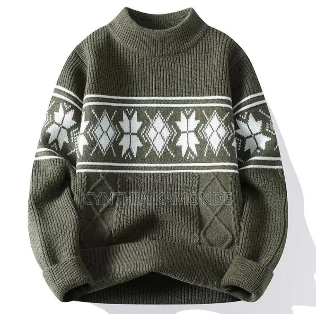 Marple Pattern Knit Sweaters