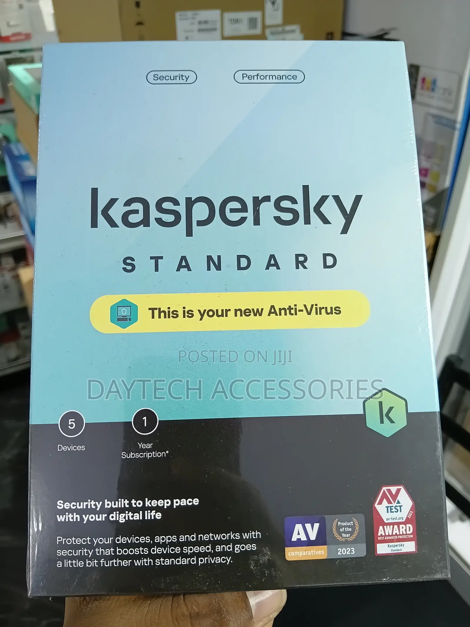 Kaspersky Standard Antivirus – 5 Devices 1 Year KL1041Q5EFS