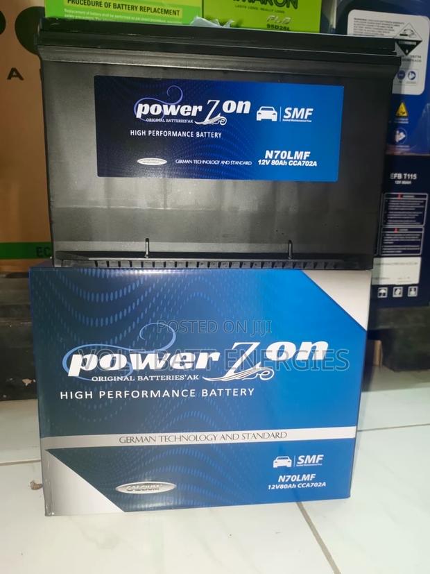 N70 PowerZon Car Battery - main view