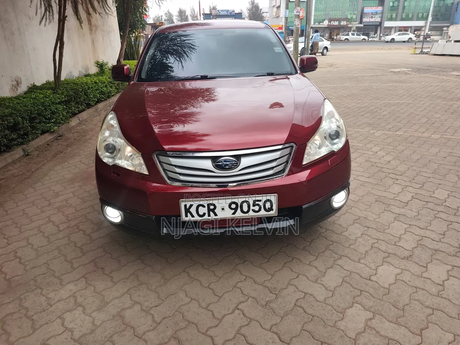 Subaru Outback 2011 Red