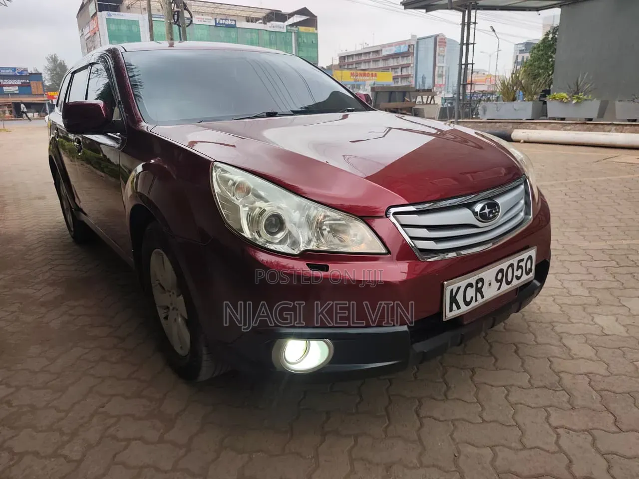 Subaru Outback 2011 Red