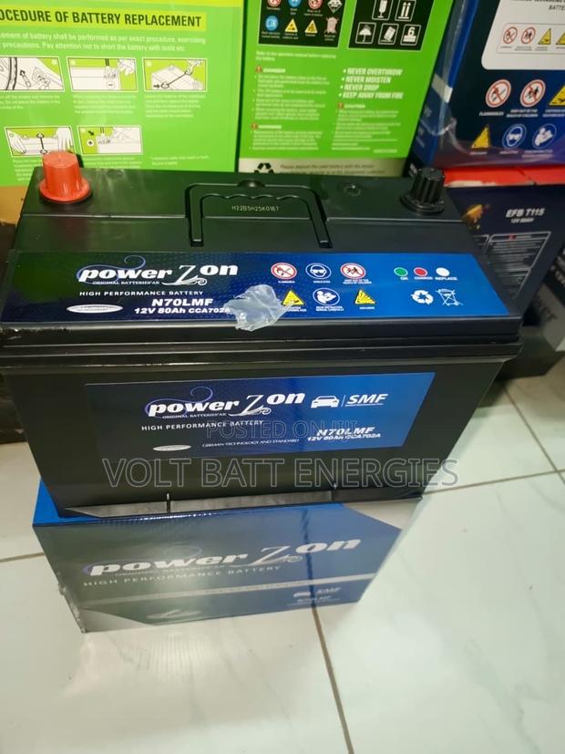 N70 PowerZon Car Battery - thumbnail 2