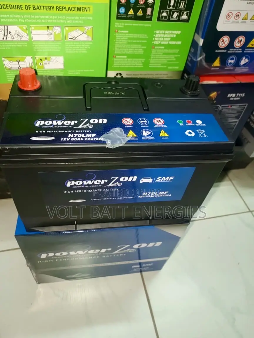 N70 PowerZon Car Battery