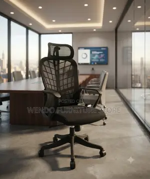 Office Chairs; Ergonomic Office Chairs With Spider Backrest