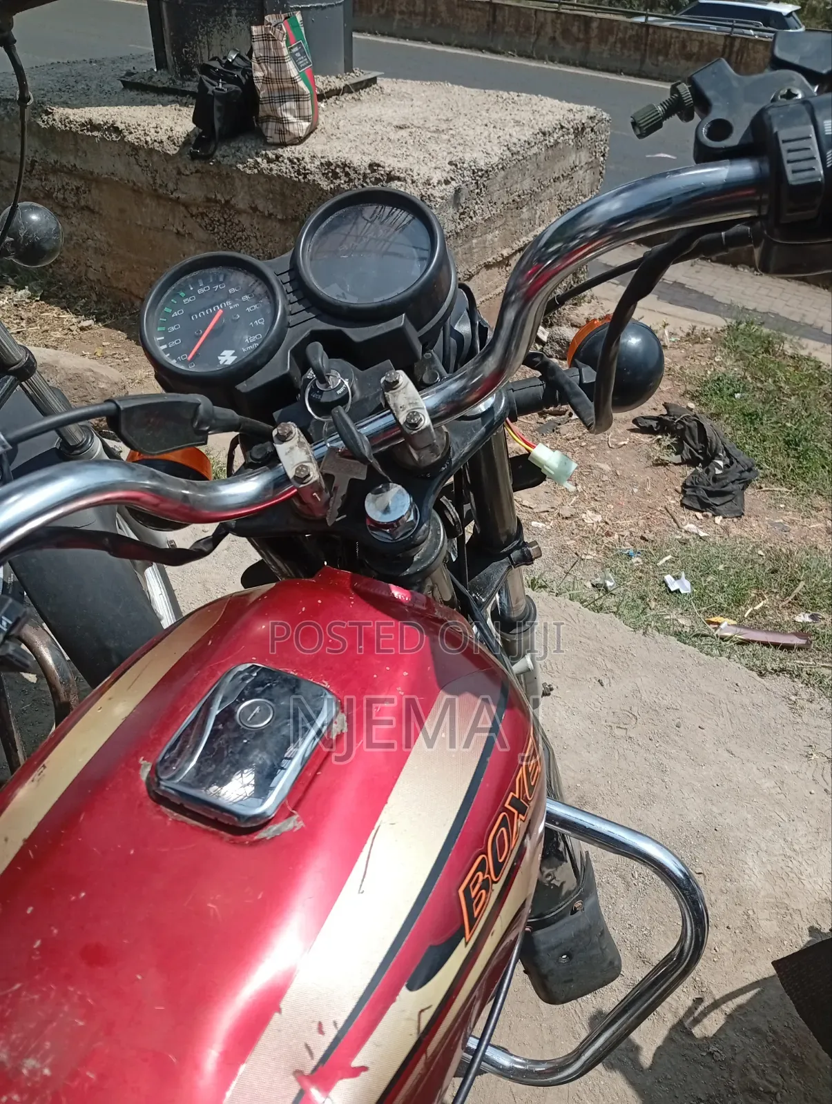 Bajaj Boxer 100 2023 Red