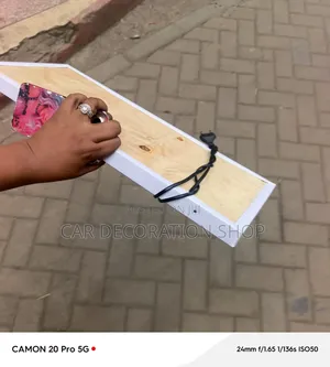 One Sided Mpesa Board With Agent Name and Store Number