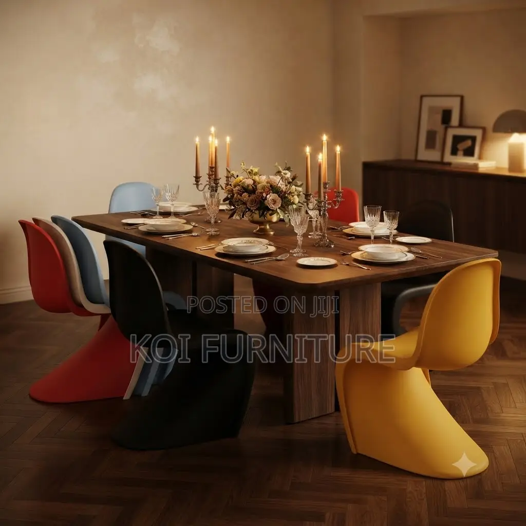 Diniing Chairs; Plastic Armless Dining Pantone Chairs