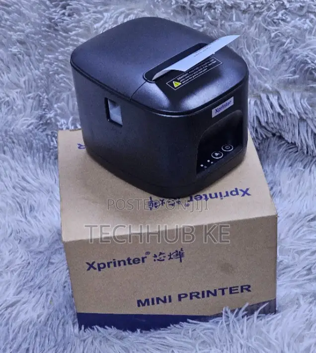 Xprinter XP-Q80B Thermal Receipt Printer USB + LAN High-Speed Printer