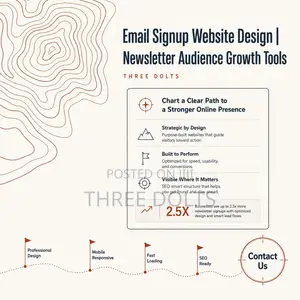 Email Signup Website Design | Newsletter Audience Growth Tools