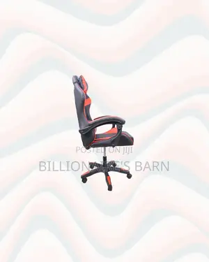 Practical Red Racing Gaming Chair Ergonomic Support for Back Support