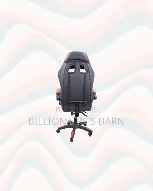 Practical Red Racing Gaming Chair Ergonomic Support for Back Support