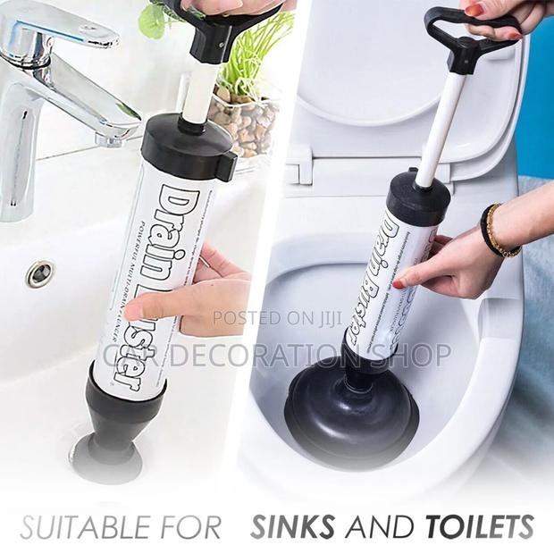 High Pressure Toilet Plunger and Pipe Clogger - thumbnail 2