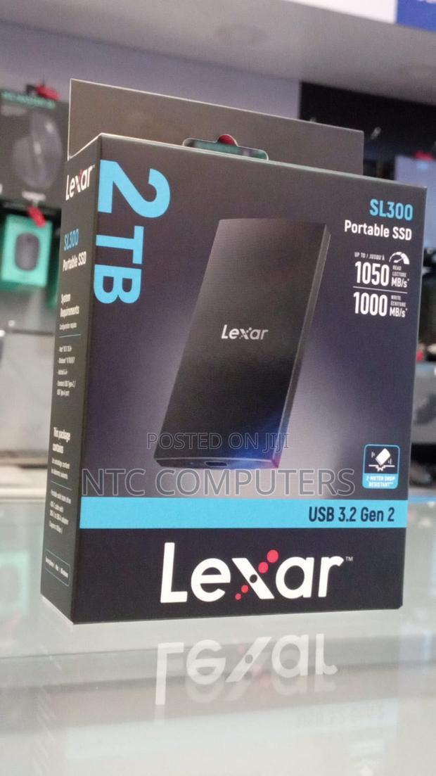 Lexar SL300 2TB USB 3.2 Gen 2 Type-C Portable SSD