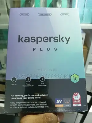 Kaspersky Plus 3 User Internet Security.