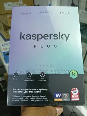 Kaspersky Plus 3 User Internet Security.