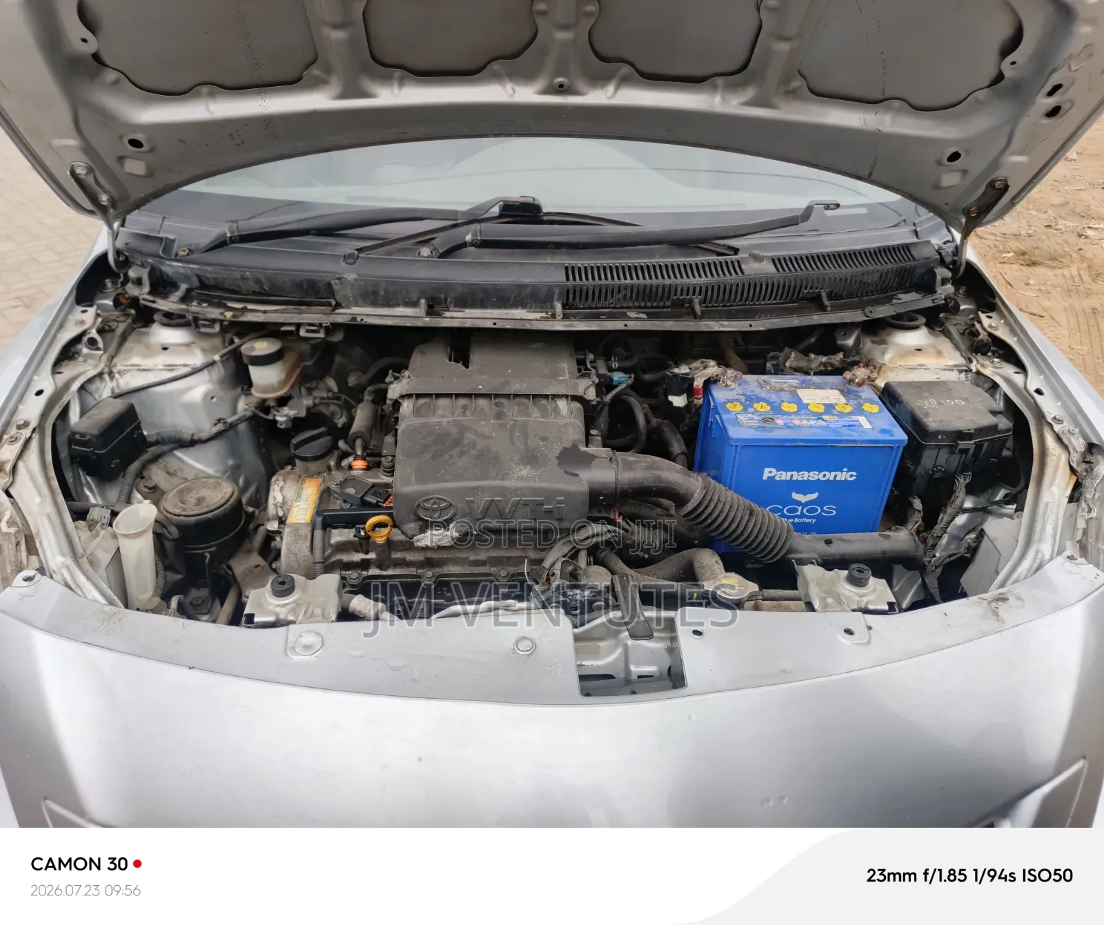Toyota Belta 2012 Silver