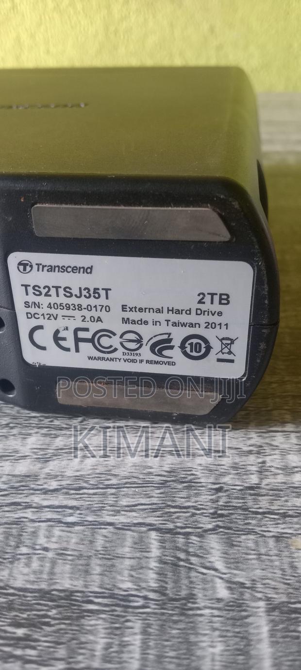 Transcend 2Tb External Harddrive - thumbnail 3