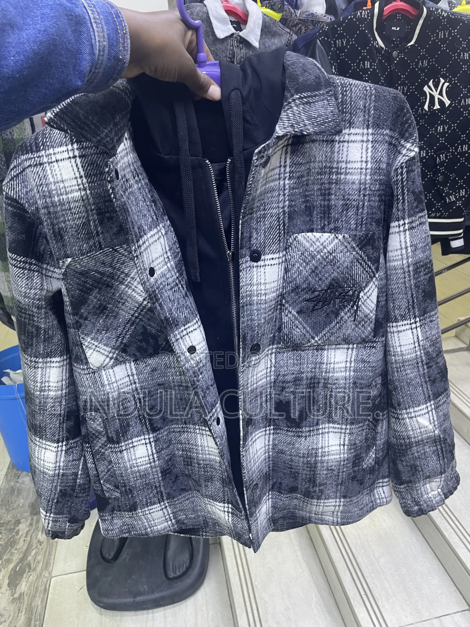 Heavy Flannel Shackets With Hoodie (Shirt+jacket)