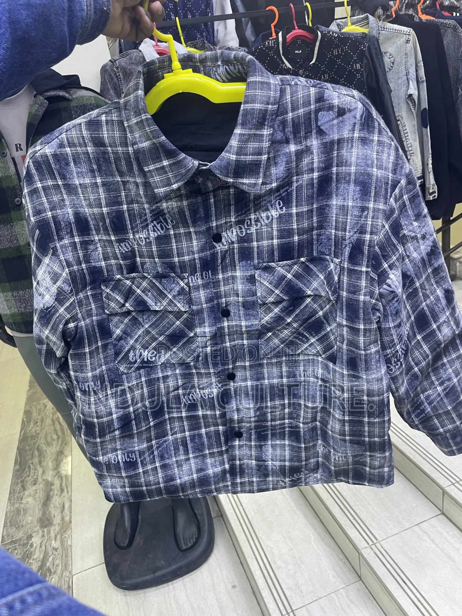 Heavy Flannel Shackets With Hoodie (Shirt+jacket)