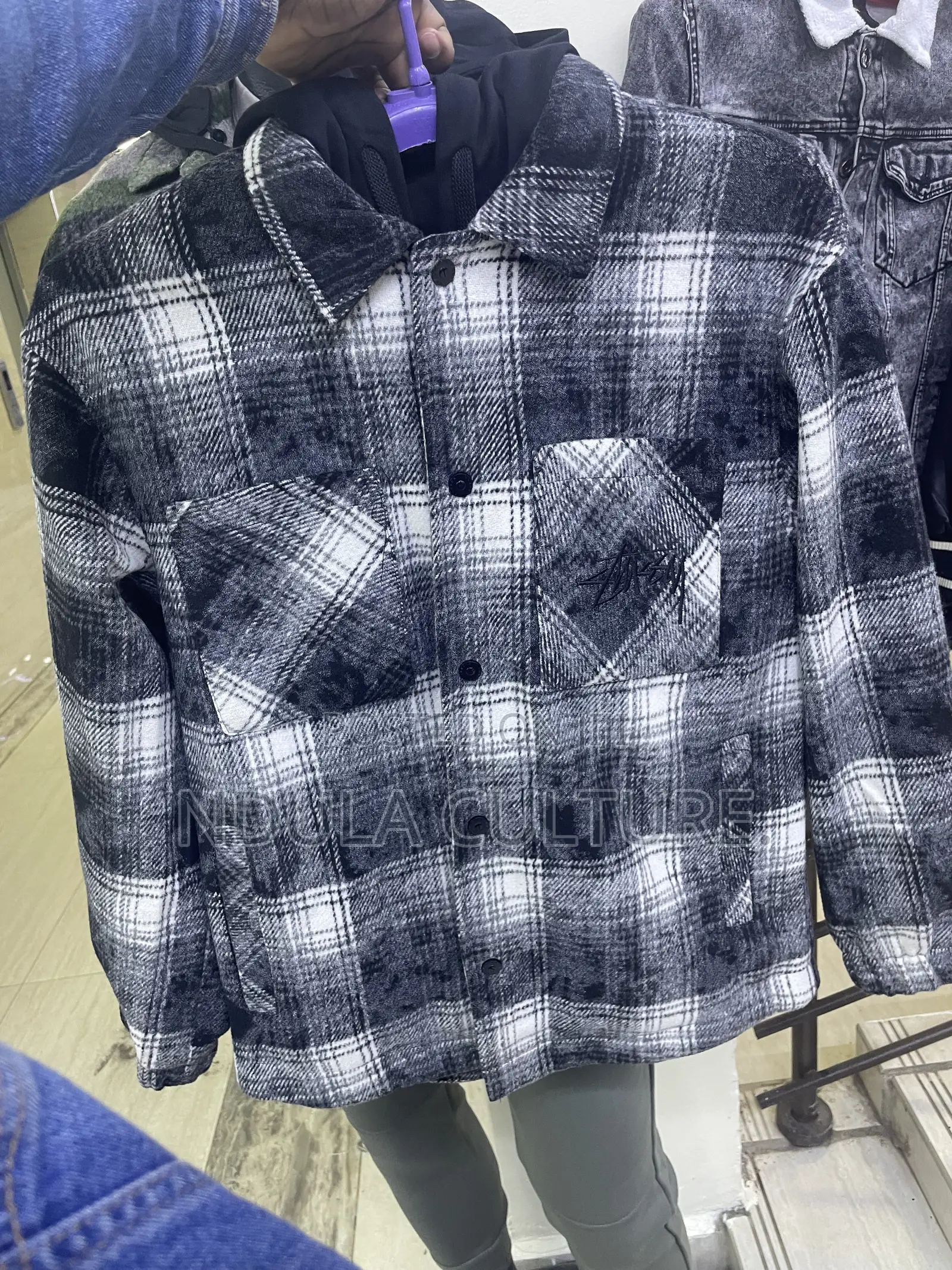 Heavy Flannel Shackets With Hoodie (Shirt+jacket)