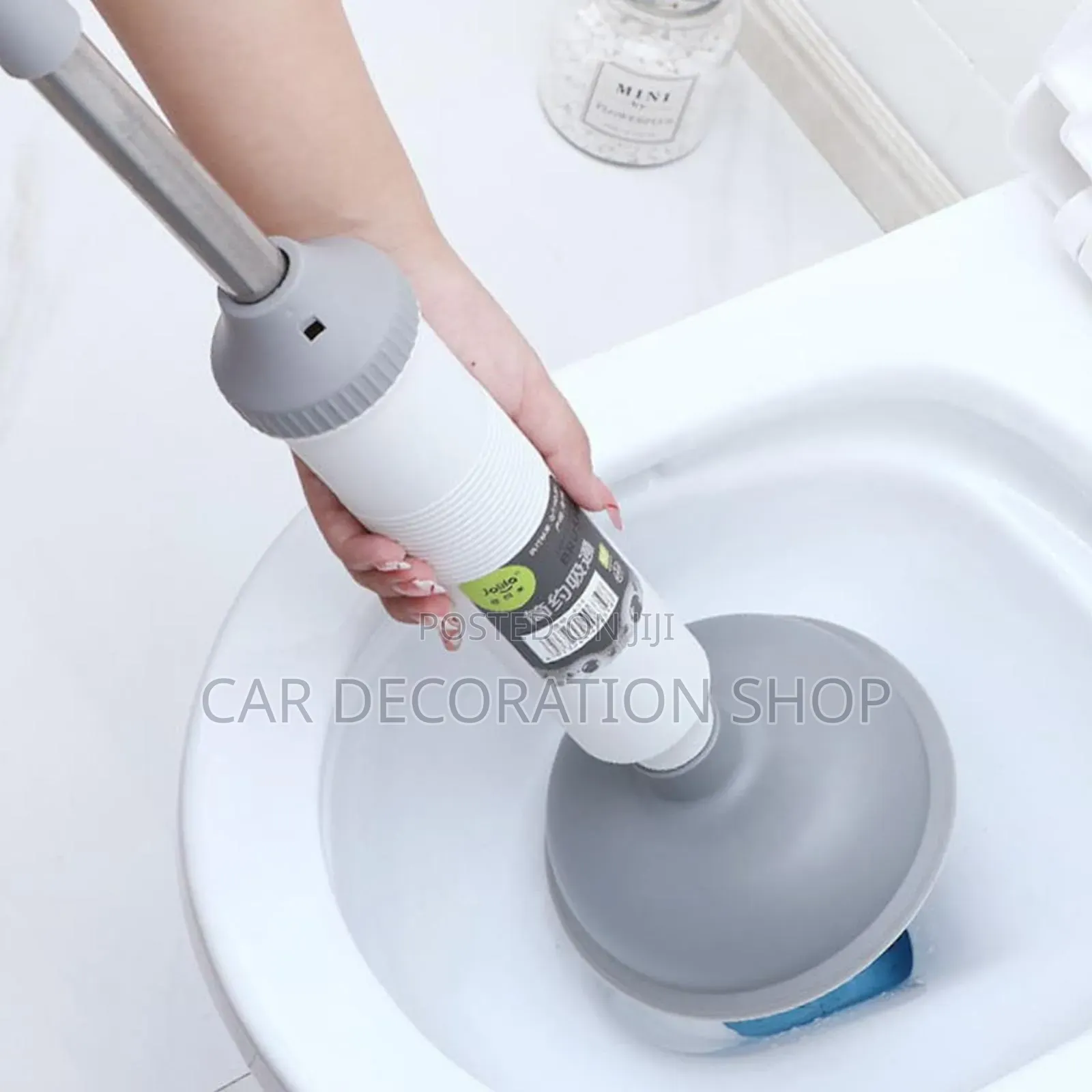 Manual Piston Pump Mechanism Toilet Vacuum Plunger