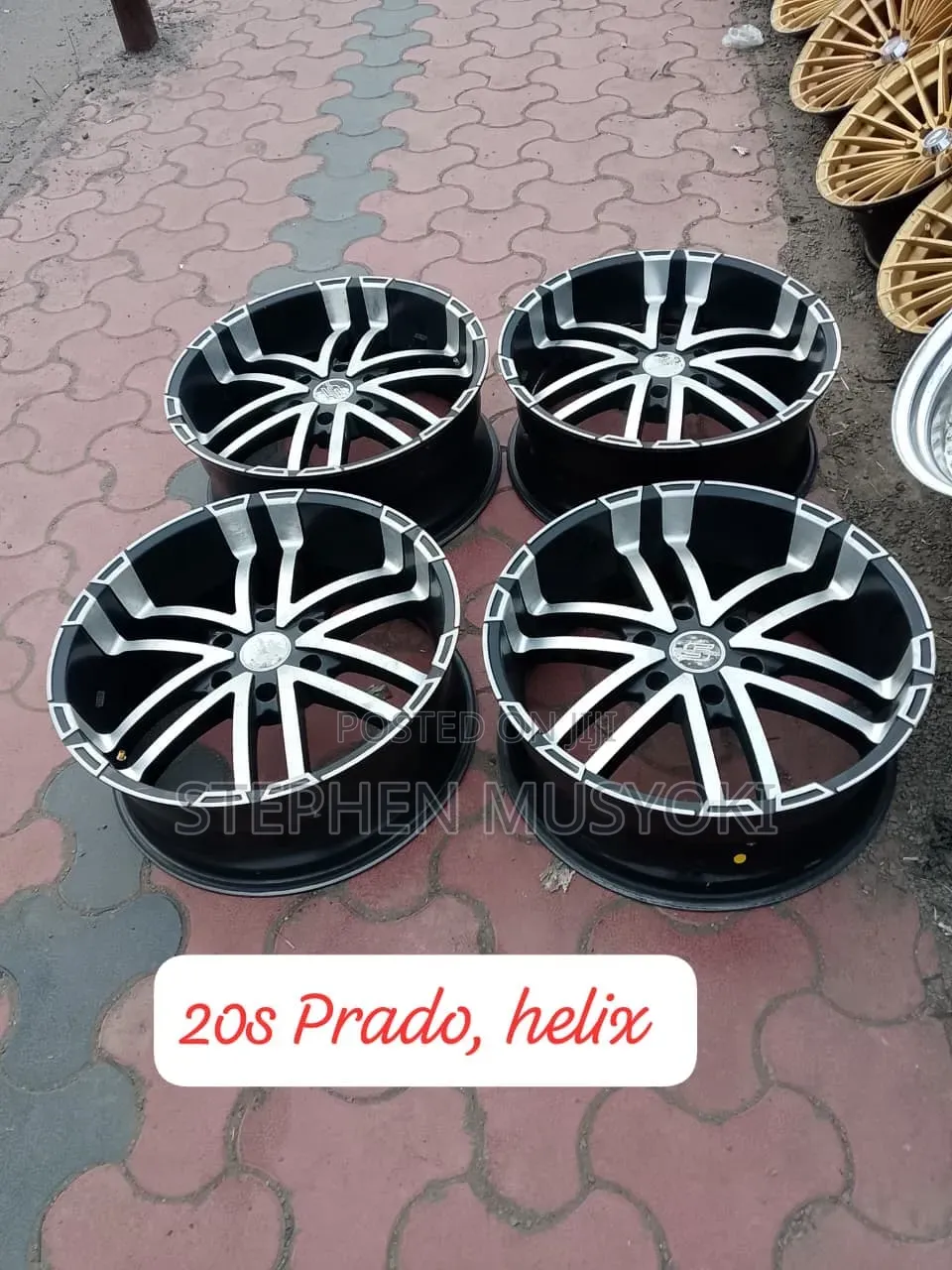 Toyota Prado Tx, Ford Ranger, Revo, Fortuner Size 20inch Rims