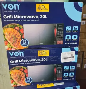 Von 20L Digital Microwave With Grill