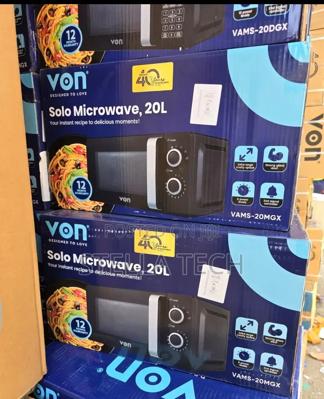 Von Manual 20 Litres Microwave