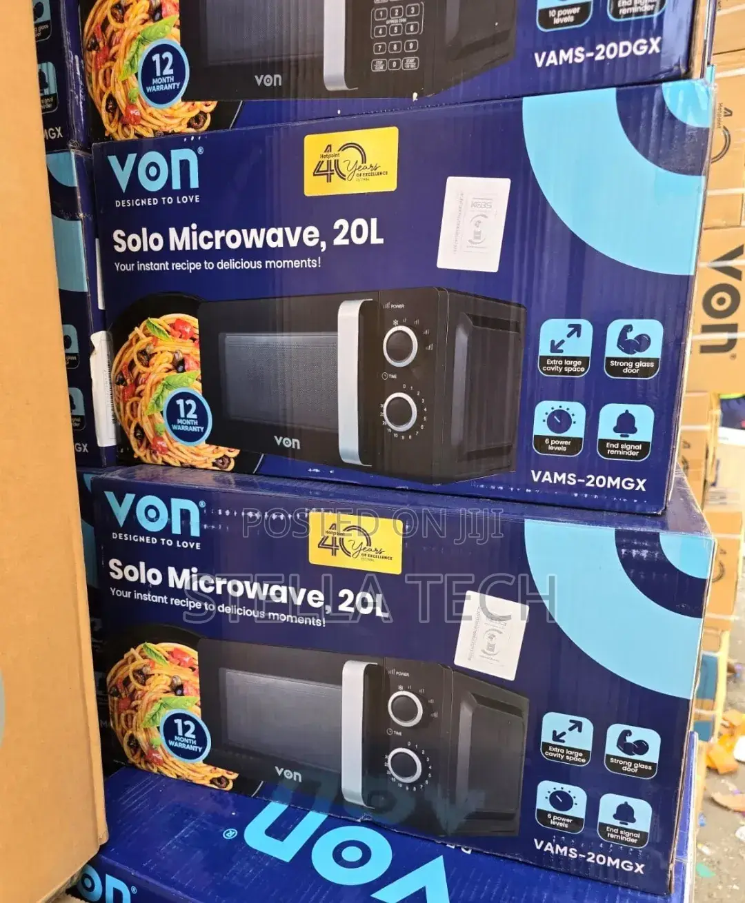 Von Manual 20 Litres Microwave