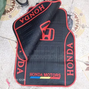 Honda Floor Carpet in 5pcs Set With Iconic Red Toyota Logo