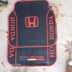 Honda Floor Carpet in 5pcs Set With Iconic Red Toyota Logo