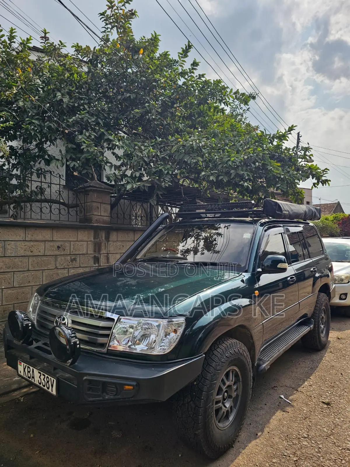 Toyota Land Cruiser 2002 Green