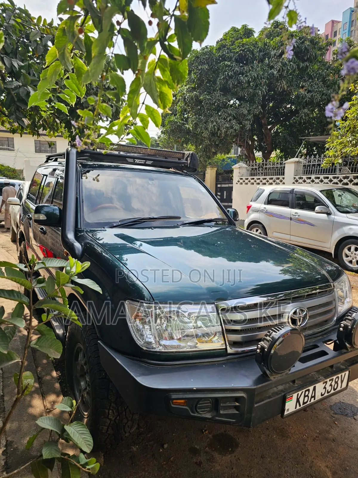 Toyota Land Cruiser 2002 Green