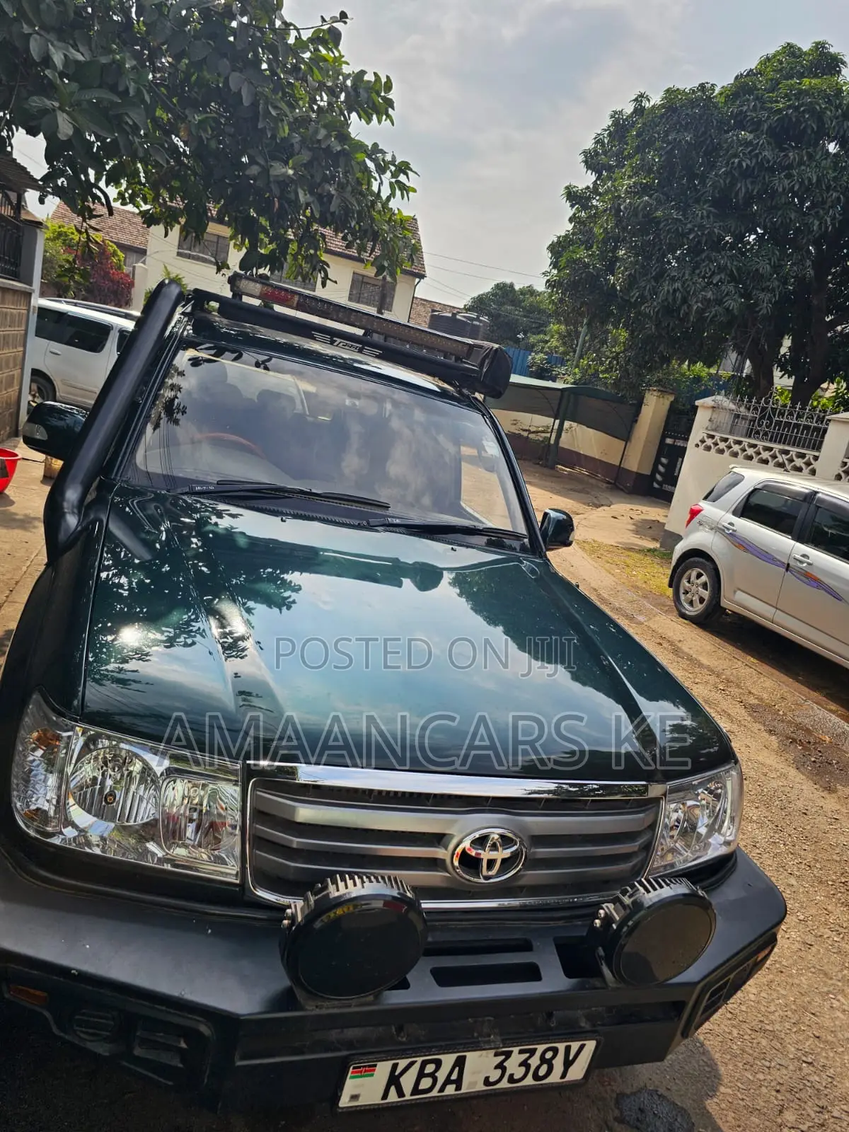 Toyota Land Cruiser 2002 Green