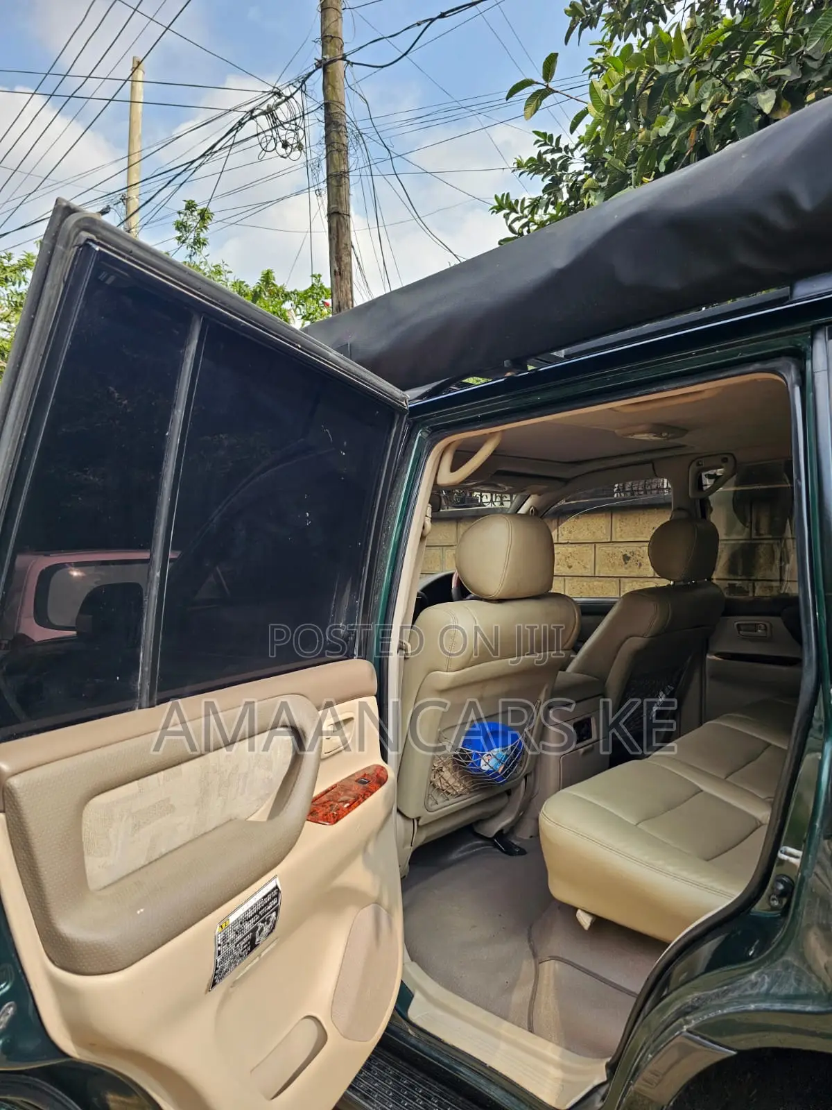 Toyota Land Cruiser 2002 Green