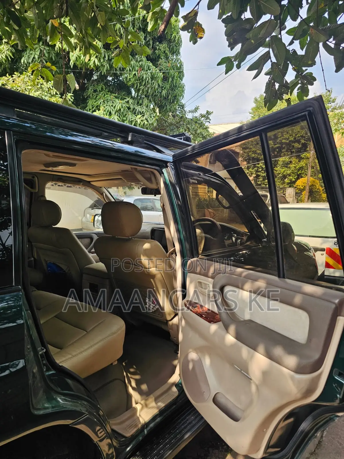 Toyota Land Cruiser 2002 Green