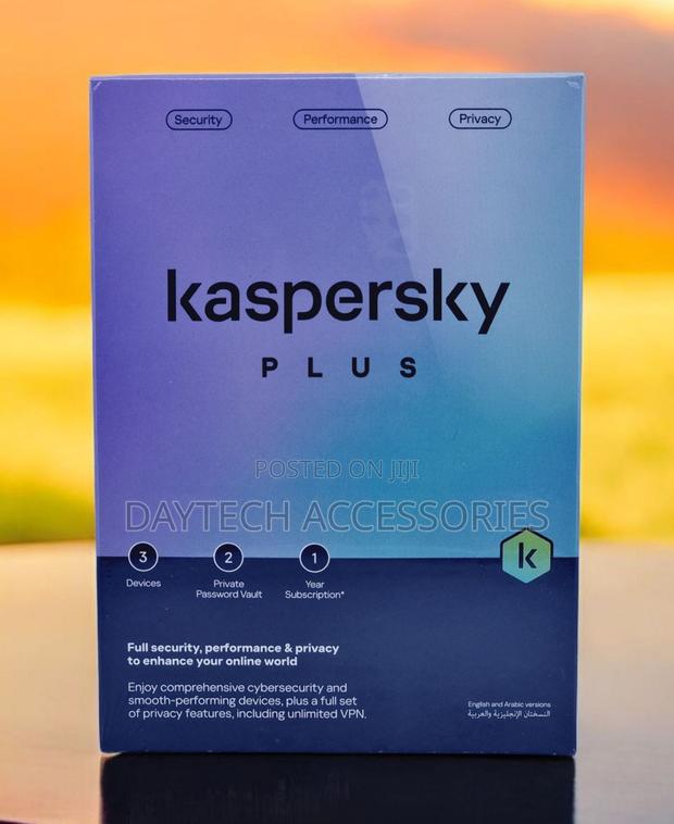 Kaspersky Plus Internet Security 3 User 1 Year Subscription