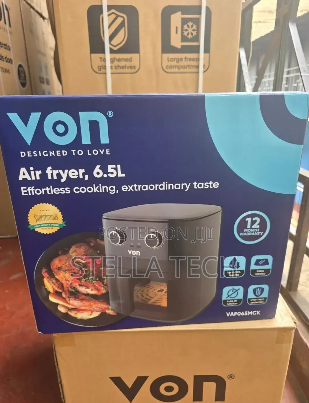 6.5 Litres Von Airfryer