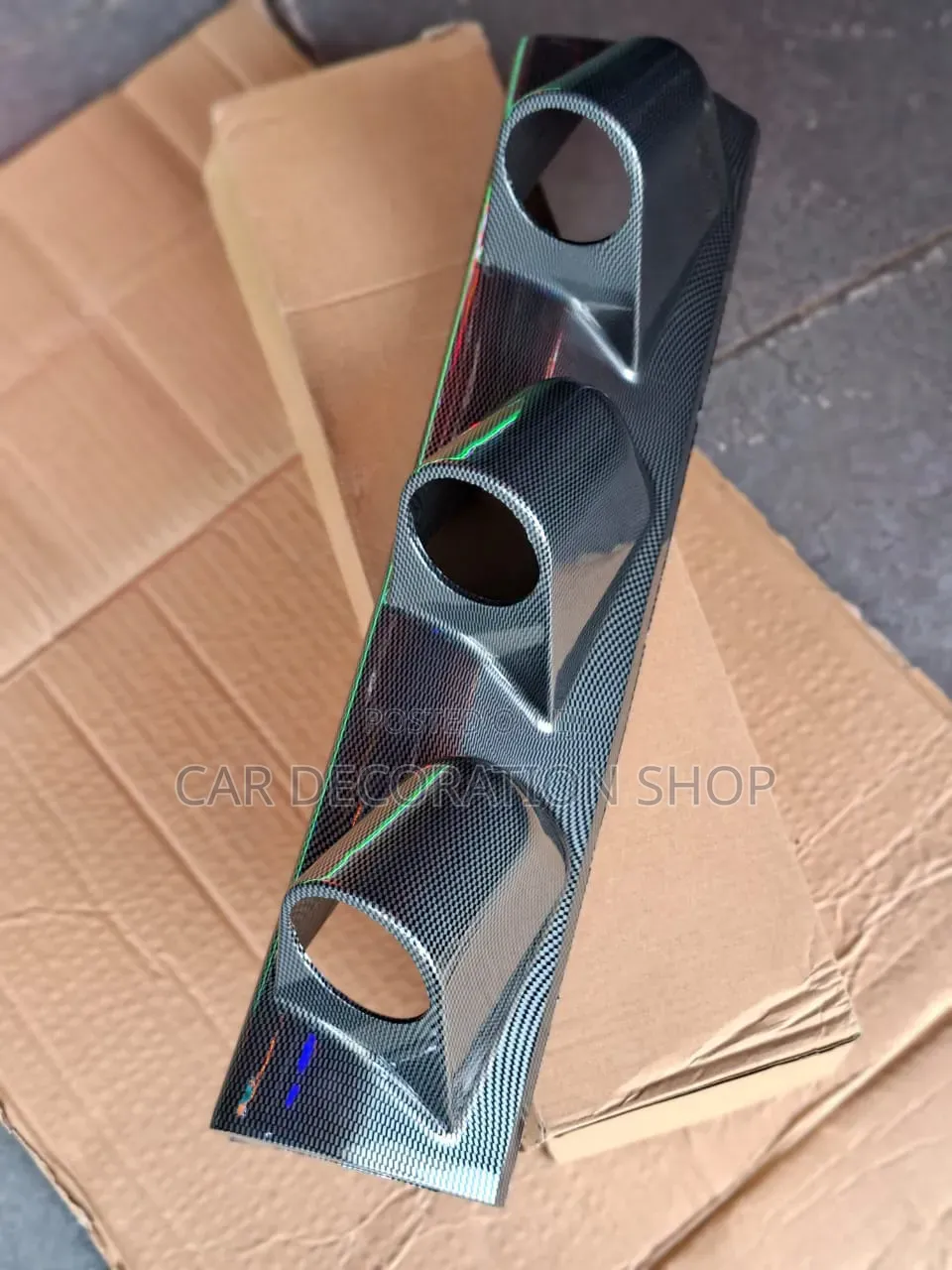 3_hole Carbon Gauge Holders in Different Designs