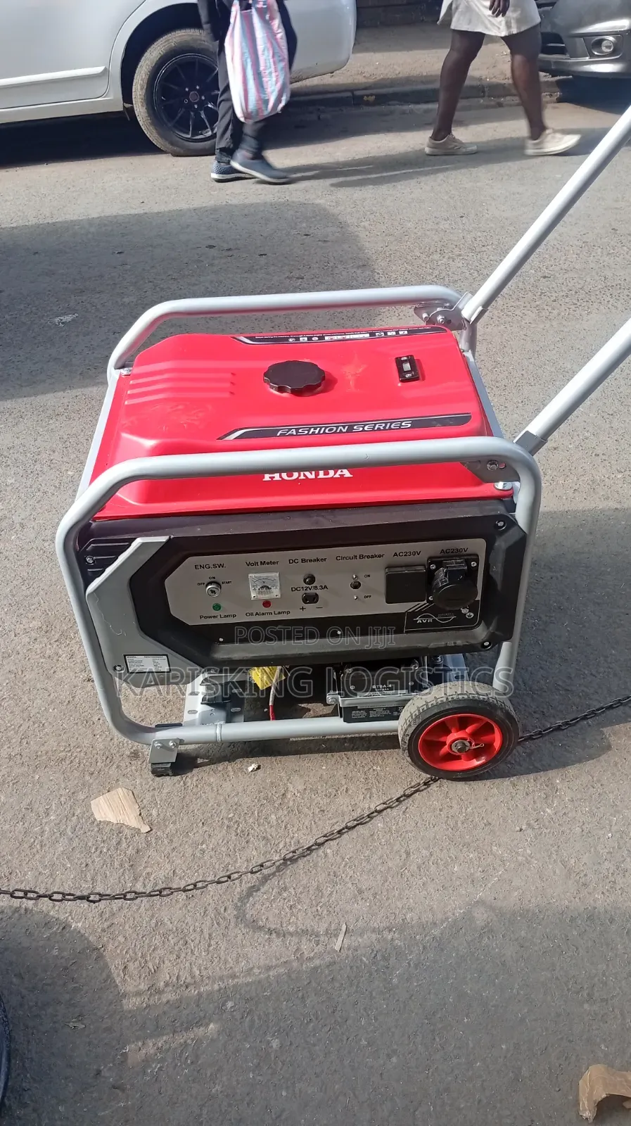 Honda 10kva Gasoline Engine Generator With Wheel Trolley