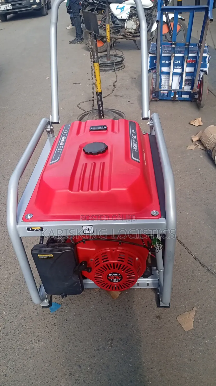Honda 10kva Gasoline Engine Generator With Wheel Trolley